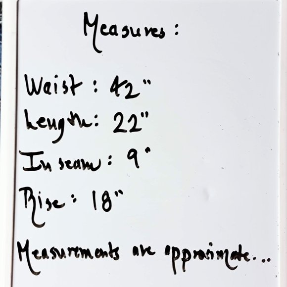 Calvin Klein CK Jeans Men's Vintage 90s Blue Denim Jean Shorts Size 42 - Picture 8 of 8